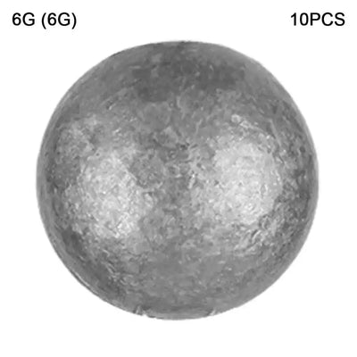 Lead sinker ball, hollow running type, 6 g