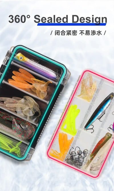HISTAR Double-Sided Fishing Tackle Box