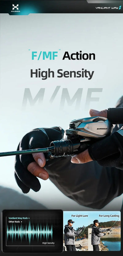 HISTAR Valiant Way Carbon Lure Fishing Rod