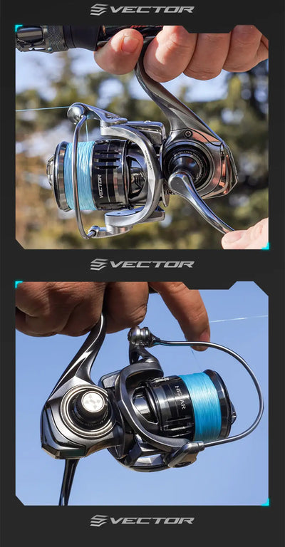 HISTAR Vector Shallow-Spool Spinning Fishing Reel