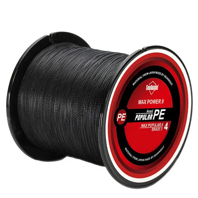 SeaKnight 4-Strand PE Braid – Japan Fibre | Surface Coated | 8–80lb | 300m 500m 1000m | 8 Colours
