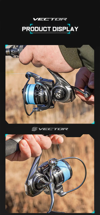 HISTAR Vector Shallow-Spool Spinning Fishing Reel