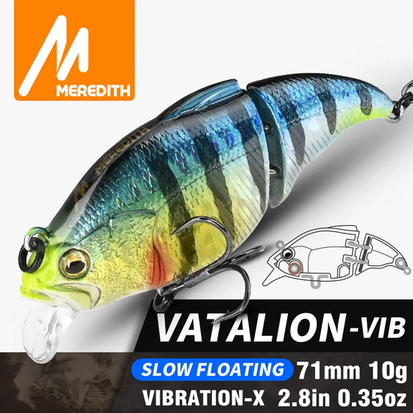 Blue-green fishing lure with clear lip, gold accents, and two treble hooks