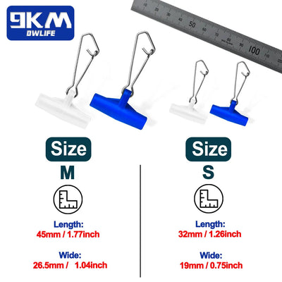 9KM DWLIFE Sinker Slider 25pc – Duo-Lock Snap | Line-Friendly | Running Sinker & Surf Rigs