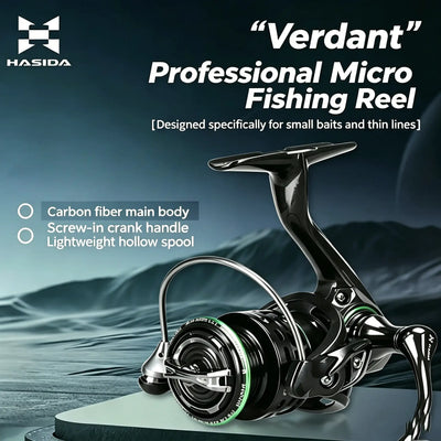HISTAR Verdant 800 Ultralight Spinning Fishing Reel
