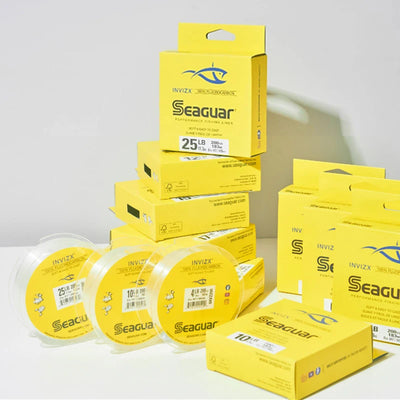 Seaguar InvizX Fluorocarbon Main Line 183m – 4lb to 25lb | Spinning & Baitcast | Made in Japan