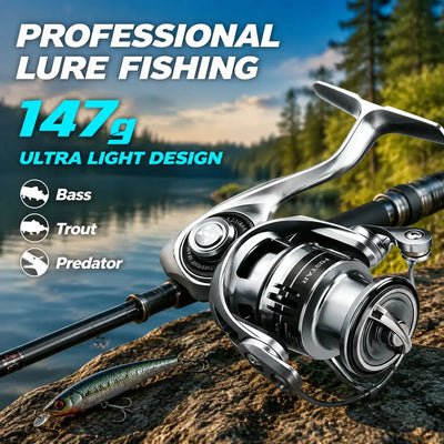 HISTAR Vector Shallow-Spool Spinning Fishing Reel