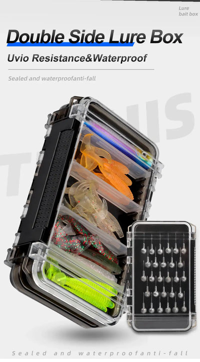 HISTAR Double-Sided Fishing Tackle Box