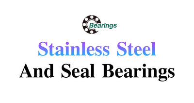 Feature graphic showing stainless steel and seal bearing concept for spinning reel
