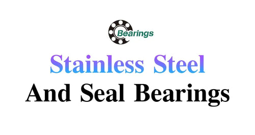 Feature graphic showing stainless steel and seal bearing concept for spinning reel