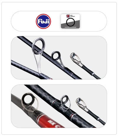 Purelure Grupla Lure Rod – Fuji Guides | Spinning & Casting | L to XH | 6'6" to 8'3"