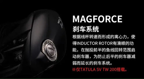 Daiwa Tatula TW baitcasting fishing reel, close-up of side dial and frame.