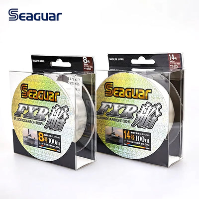 SEAGUAR FXR BOAT Fluorocarbon Mainline – 100% Fluoro | #2–#20 | 100m | Boat Fishing