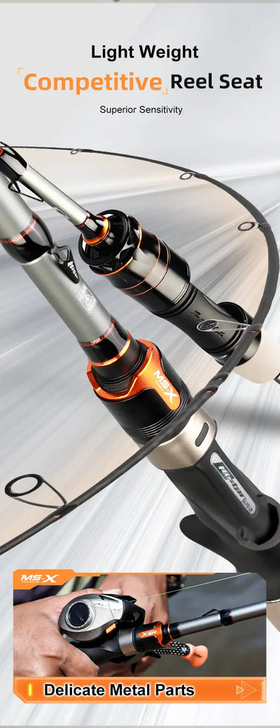 HISTAR MS-X Fuji Spinning & Casting Fishing Rod | 1.68–2.4m