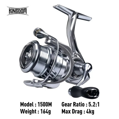 Kingdom Silver Moon Spinning Reel | 1000S 1500M 2500M