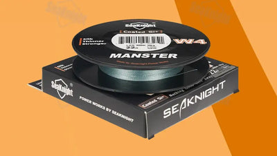 SeaKnight Brand W4 Series Ultra-Thinner 4 Strands Fishing Line 300M 500M Stronger Anti-UV Anti-Saltwater Si+coating Braided Line -  - Cast N Go