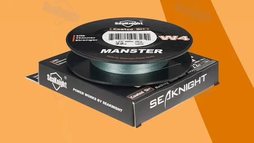 SeaKnight Brand W4 Series Ultra-Thinner 4 Strands Fishing Line 300M 500M Stronger Anti-UV Anti-Saltwater Si+coating Braided Line -  - Cast N Go