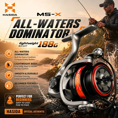 HISTAR MS-X Spinning Fishing Reel | 1000–2500