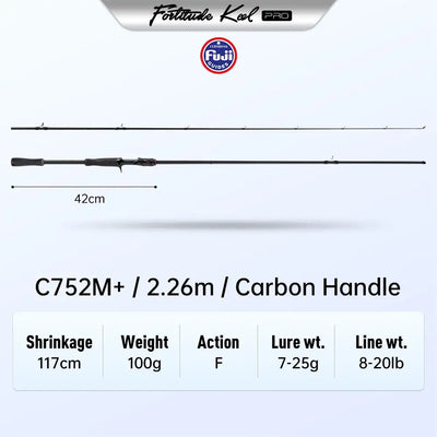 Kingdom Fortitude Keel Pro Carbon Fishing Rod