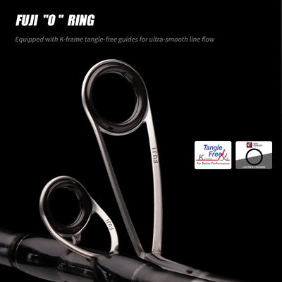 Purelure NDVIA MAX Ajing & Eging Rod – Tubular Tip | Spinning & Casting | 6'0" to 8'6"