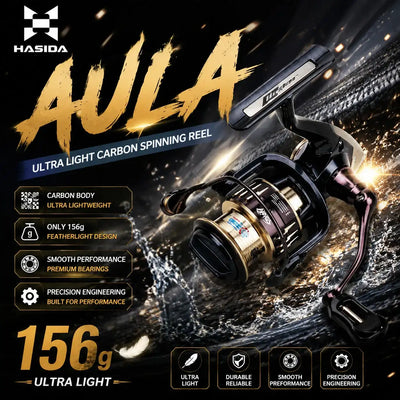 HISTAR AULA & AULA Air Spinning Fishing Reel