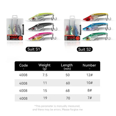 Kingdom 4008 Metal VIB Fishing Lure | 7.5g 11g 15g 19g