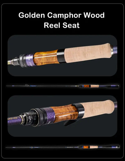 Purelure Zana Premium Lure Rod – Fuji Alconite & SiC | Spinning & Casting | L to H | 6'5" to 7'0"