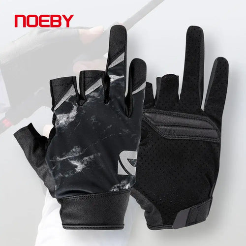 Noeby Half-Finger Fishing Gloves UPF50+ – Anti-Slip Sun Protection - Fishing Accessories - Cast N Go