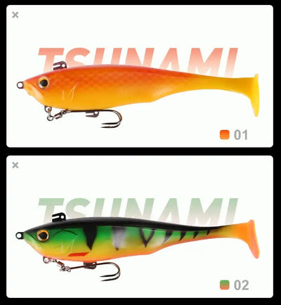 Kingdom Tsunami 170mm 55g Sinking Soft Bait Lure