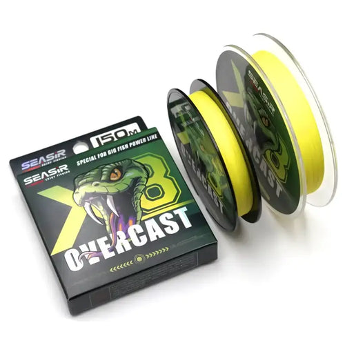 SEASIR Overcast X8 PE Fishing Line 8 Braided Multifilament Japan Quality 100M-300M 15-50LB  Main Line For Big Fish Power Line -  - Cast N Go
