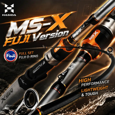 HISTAR MS-X Fuji Spinning & Casting Fishing Rod | 1.68–2.4m