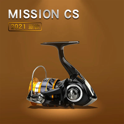 DAIWA MISSION CS Spinning Reel – ABS Machined Aluminium Spool | 5.3:1 | 3+1BB | 2000–4000