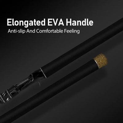 Kingdom Sava Blade Casting Fishing Rod | 2-Piece 30T Carbon