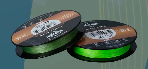 SeaKnight Gravitation G9 II green coated PTFE braided fishing line spools set