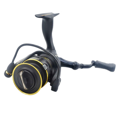 Ryobi Virtus spinning reel with front spool, bail wire, and right-side handle grip