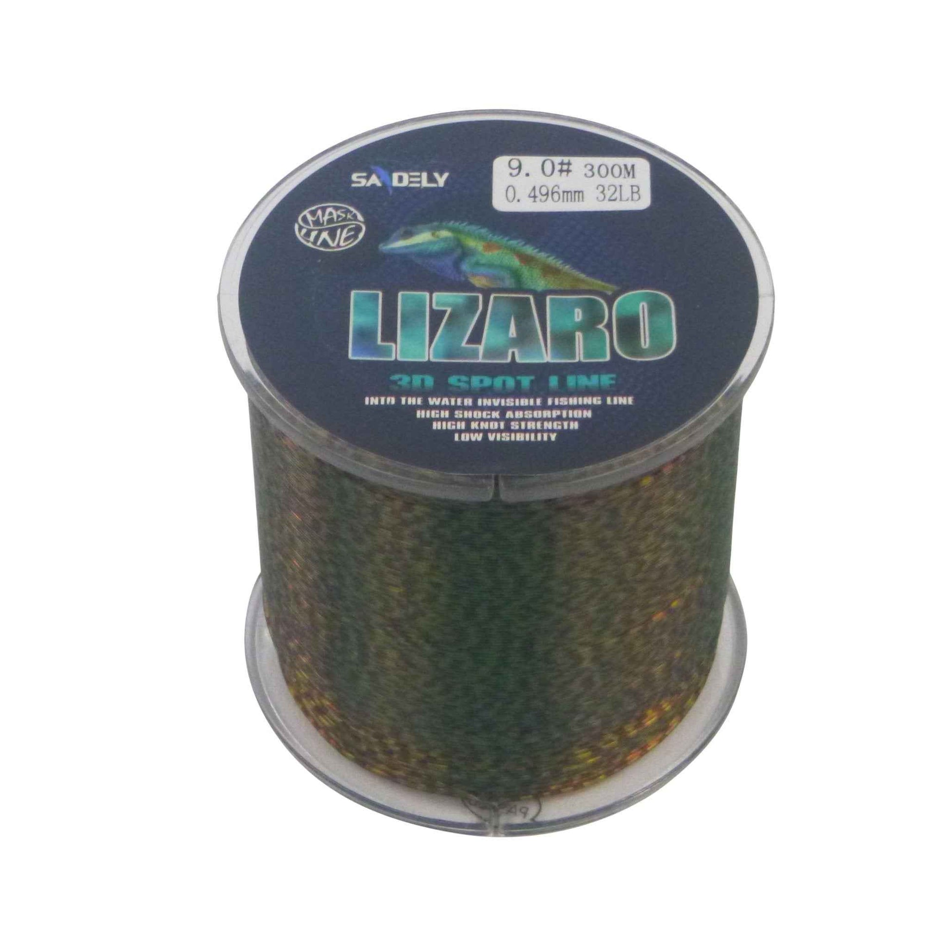 Samdely Lizaro Mono Camo Green #2.0 8lb 300m